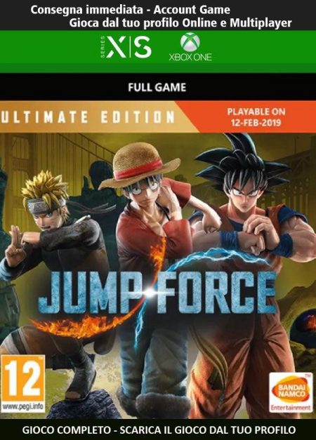 Jump Force Ultimate Edition | Account Xbox One | Series X/S [NO CODICE] DigitalGameSharing LTD