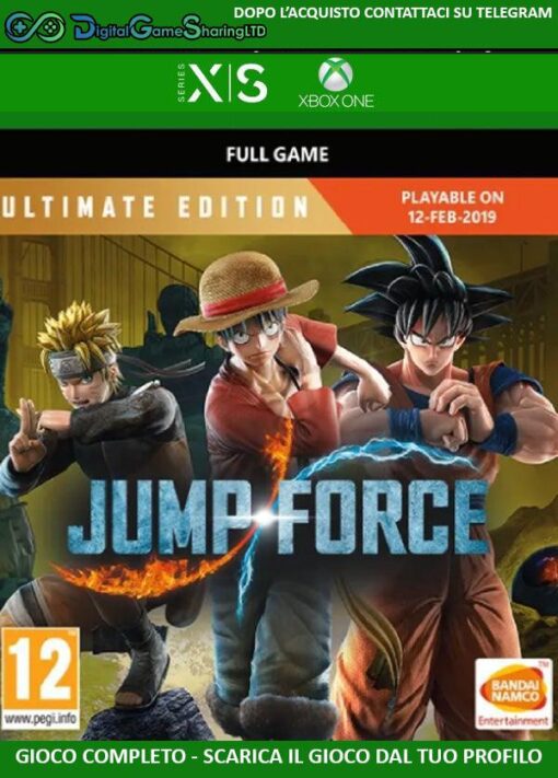 Jump Force Ultimate Edition | Account Xbox One | Series X/S [NO CODICE] DigitalGameSharing LTD