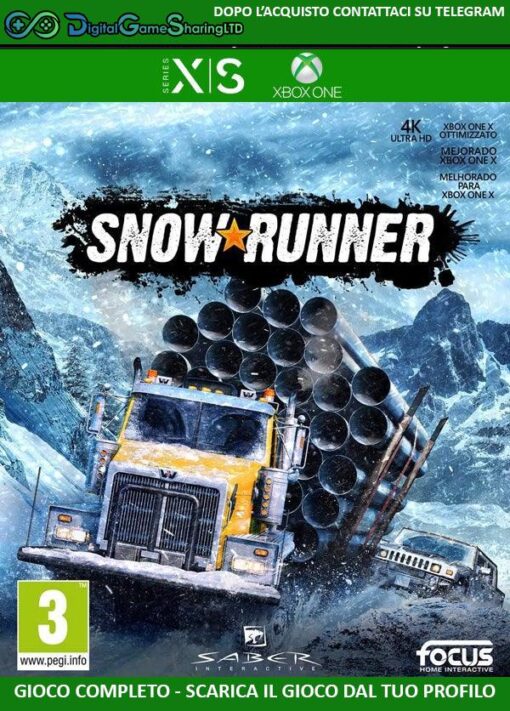 Snowrunner | Account Xbox One | Series X/S [NO CODICE] DigitalGameSharing LTD