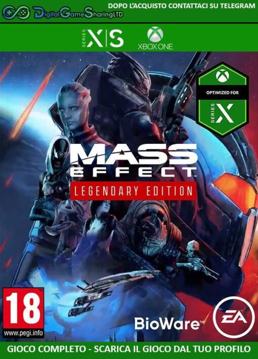 Mass Effect Legendary Edition | Account Xbox One | Series X/S [NO CODICE] DigitalGameSharing LTD