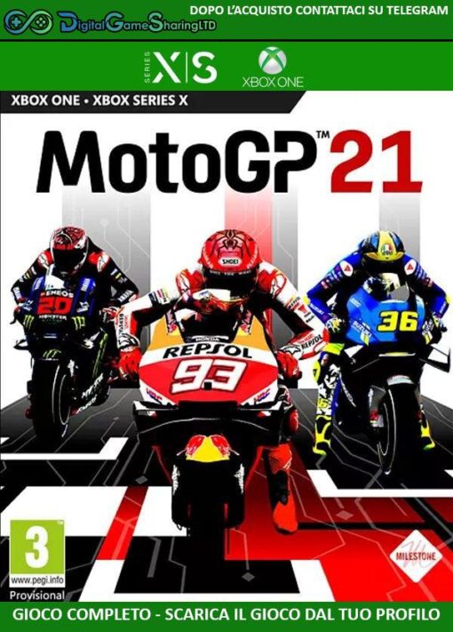 MotoGP 21 | Account Xbox One | Series X/S [NO CODICE] DigitalGameSharing LTD