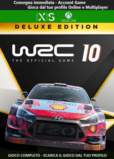 WRC 10 Deluxe Edition | Account Xbox One | Series X/S [NO CODICE] DigitalGameSharing LTD