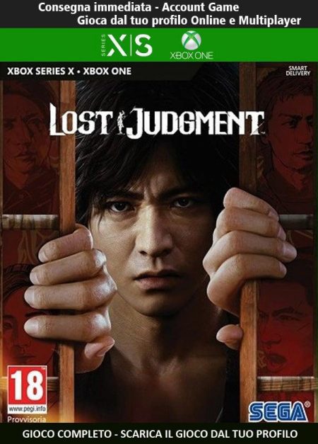 Lost Judgment | Account Xbox One | Series X/S [NO CODICE] DigitalGameSharing LTD