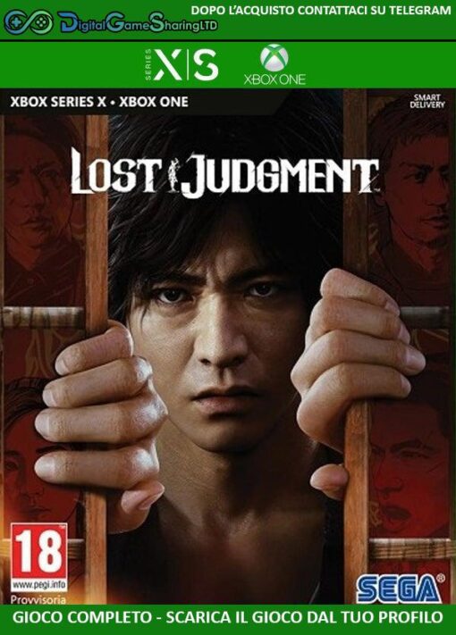 Lost Judgment | Account Xbox One | Series X/S [NO CODICE] DigitalGameSharing LTD