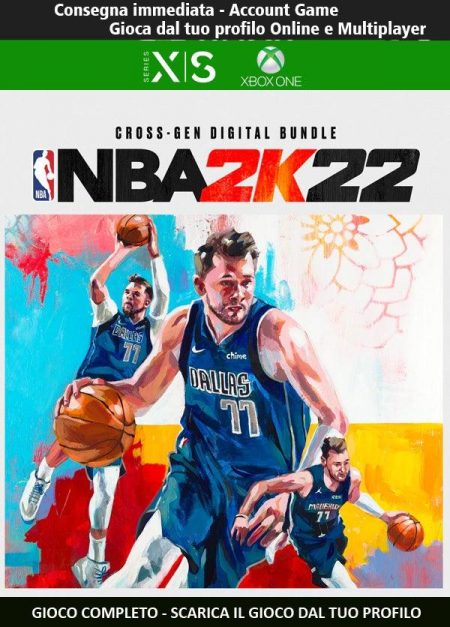 NBA 2K22 | Cross-Gen Digital Bundle | Account Xbox One | Series X/S [NO CODICE] DigitalGameSharing LTD