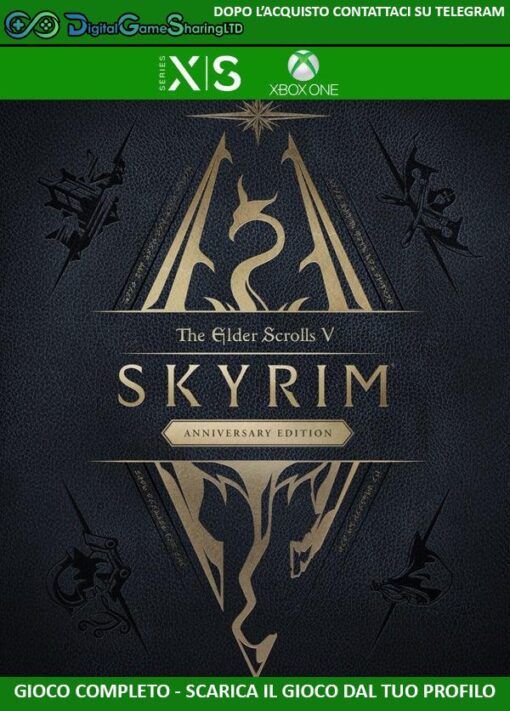 The Elder Scrolls V: Skyrim Anniversary Edition | Account Xbox One | Series X/S [NO CODICE] DigitalGameSharing LTD