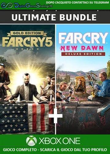 Far Cry 5 Gold Edition + Far Cry New Dawn Deluxe Edition | Account Xbox One | Series X/S [NO CODICE] DigitalGameSharing LTD