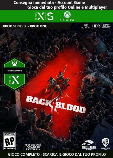 Back 4 Blood Standard Edition | Account Xbox One | Series X/S [NO CODICE] DigitalGameSharing LTD