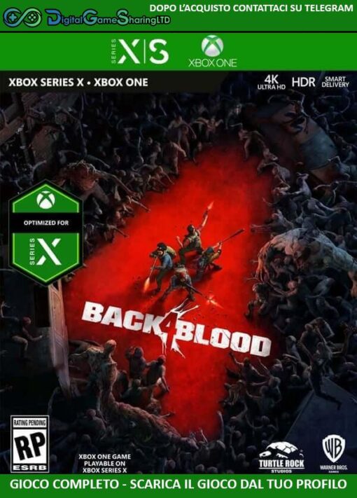 Back 4 Blood Standard Edition | Account Xbox One | Series X/S [NO CODICE] DigitalGameSharing LTD