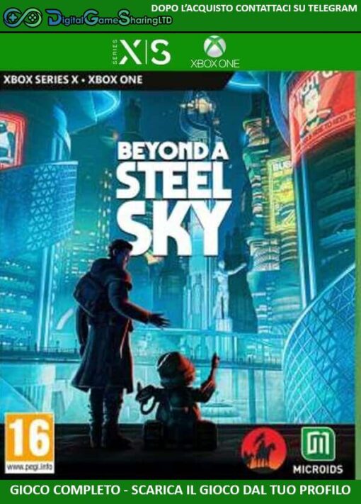 Beyond a Steel Sky | Account Xbox One | Series X/S [NO CODICE] DigitalGameSharing LTD