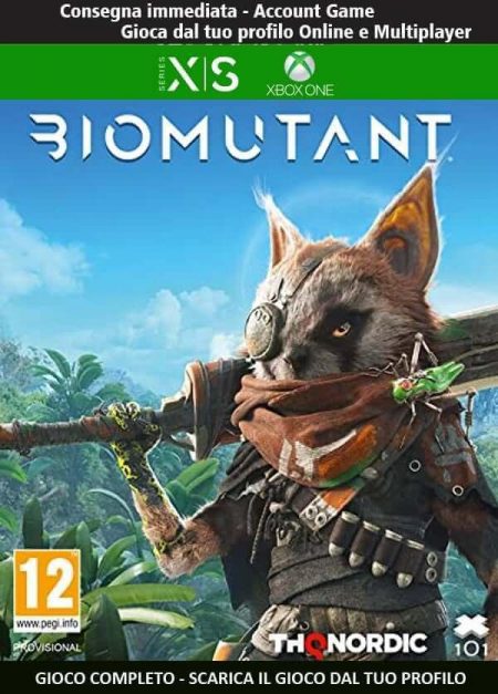 Biomutant | Account Xbox One | Series X/S [NO CODICE] DigitalGameSharing LTD