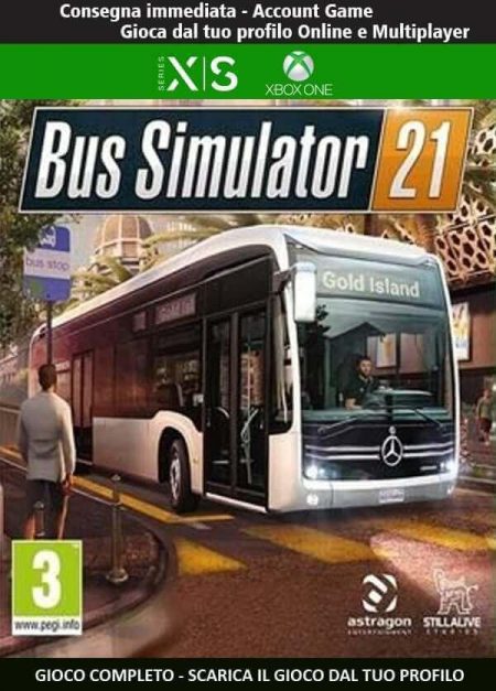 Bus Simulator 21 | Account Xbox One | Series X/S [NO CODICE] DigitalGameSharing LTD