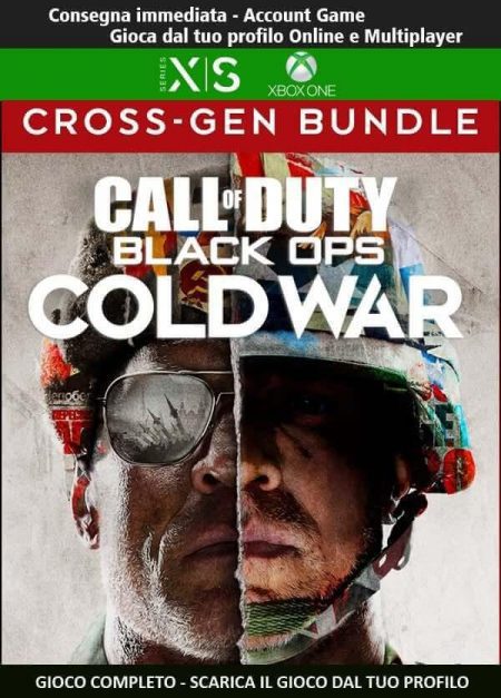 Call of Duty Black Ops Cold War - Crossgen Bundle | Account Xbox One | Series X/S [NO CODICE] DigitalGameSharing LTD