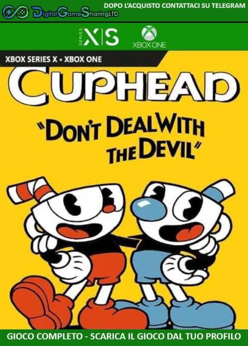 Cuphead | Account Xbox One | Series X/S [NO CODICE] DigitalGameSharing LTD