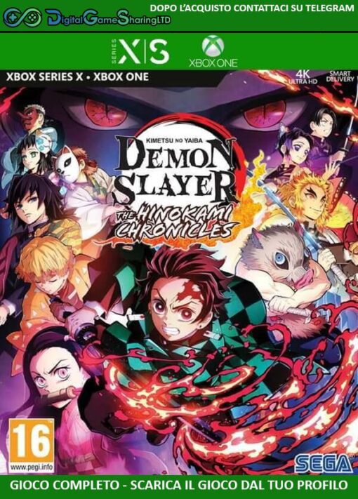 Demon Slayer -Kimetsu no Yaiba- The Hinokami Chronicles | Account Xbox One | Series X/S [NO CODICE] DigitalGameSharing LTD