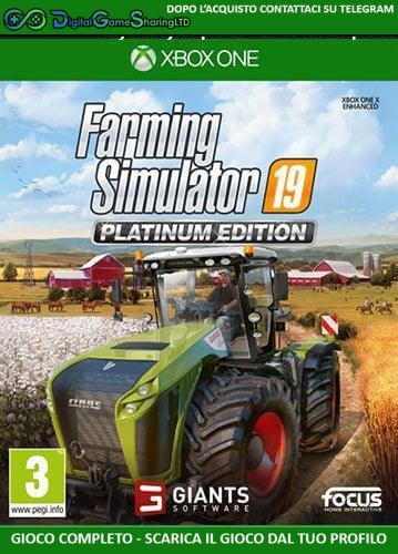 Farming Simulator 19 Platinum Edition | Account Xbox One | Series X/S [NO CODICE] DigitalGameSharing LTD