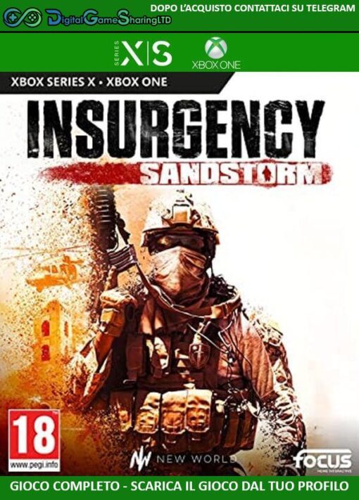 Insurgency: Sandstorm | Account Xbox One | Series X/S [NO CODICE] DigitalGameSharing LTD