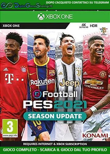 eFootball PES 2021 season update | Account Xbox One | Series X/S [NO CODICE] DigitalGameSharing LTD