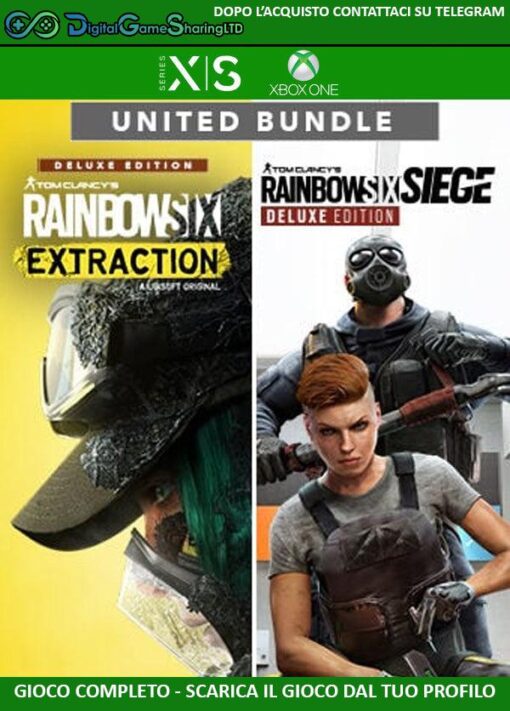 Tom Clancy's Rainbow Six Extraction United Bundle | Account Xbox One | Series X/S [NO CODICE] DigitalGameSharing LTD