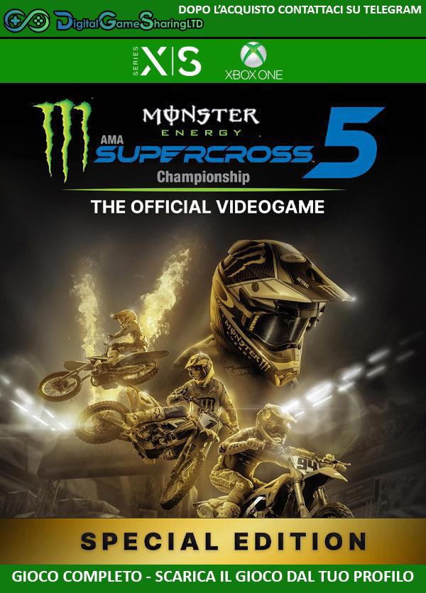 Monster Energy Supercross 5 - Special Edition | Account Xbox One | Series X/S [NO CODICE] DigitalGameSharing LTD