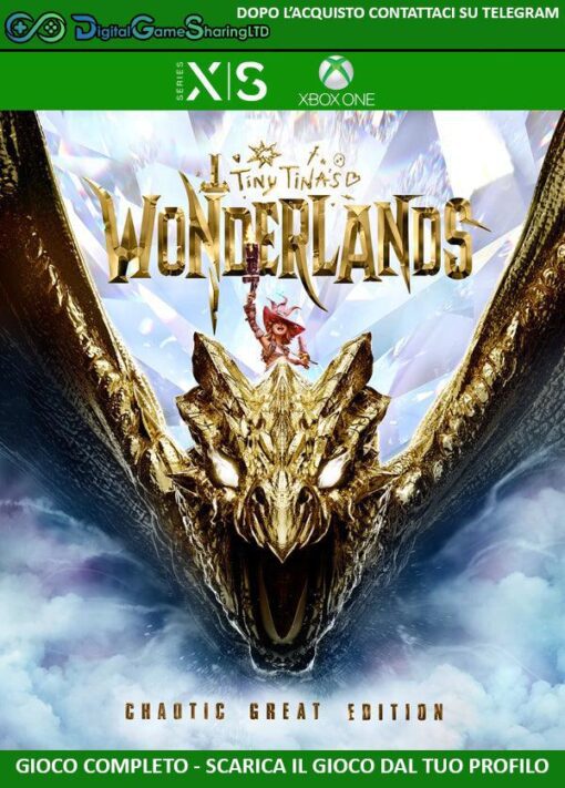 Tiny Tina's Wonderlands edizione Caotici veri | Account Xbox One | Series X/S [NO CODICE] DigitalGameSharing LTD