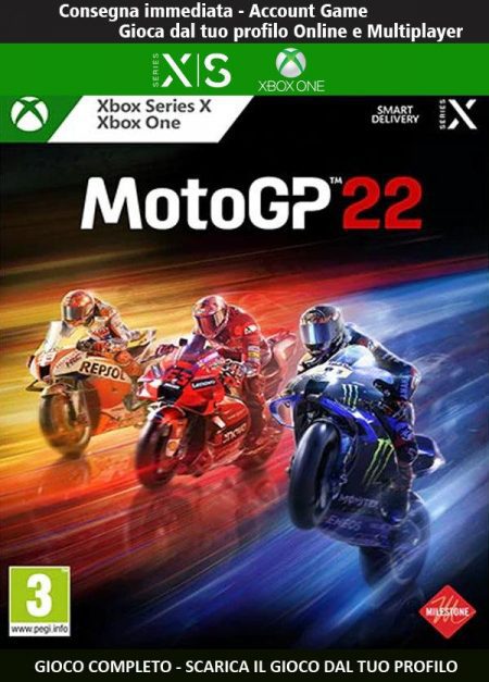 MotoGP 22 | Account Xbox One | Series X/S [NO CODICE] DigitalGameSharing LTD