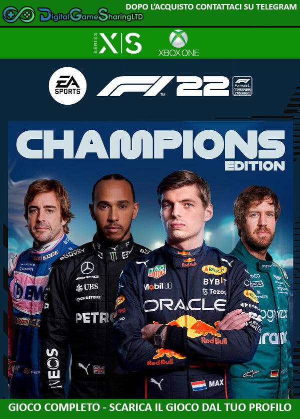 F1 ® 22 Champions Edition | F1 2022 Formula | Account Xbox One | Series X/S [NO CODICE] DigitalGameSharing LTD