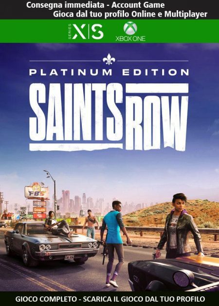 Saints Row Platinum Edition | Account Xbox One | Series X/S [NO CODICE] DigitalGameSharing LTD