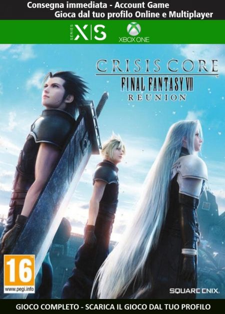 CRISIS CORE FINAL FANTASY VII REUNION | Account Xbox One | Series X/S [NO CODICE] DigitalGameSharing LTD