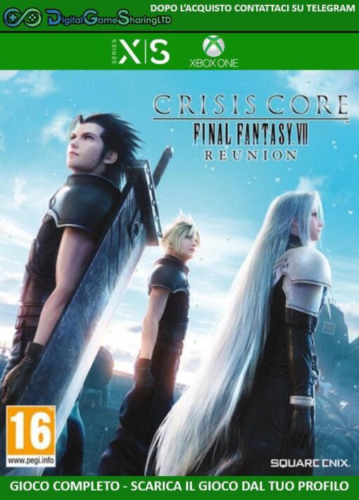 CRISIS CORE FINAL FANTASY VII REUNION | Account Xbox One | Series X/S [NO CODICE] DigitalGameSharing LTD
