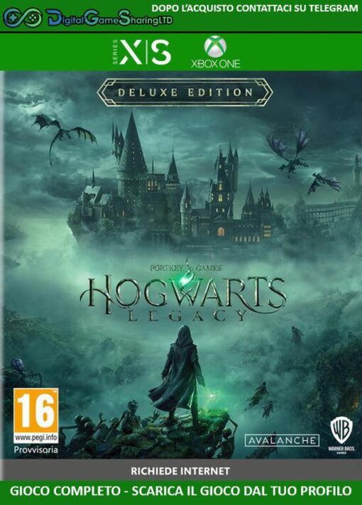 Hogwarts Legacy Digital Deluxe Edition 04/04/2023 OLDGEN | Account Xbox One | Series X/S [NO CODICE] DigitalGameSharing LTD
