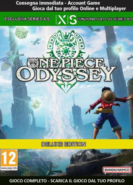 One Piece Odyssey Deluxe Edition | Account | Esclusiva Series X/S [NO CODICE] DigitalGameSharing LTD