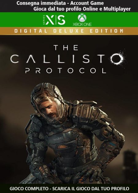 The Callisto Protocol Digital Deluxe Edition | Account Xbox One | Series X/S [NO CODICE] DigitalGameSharing LTD