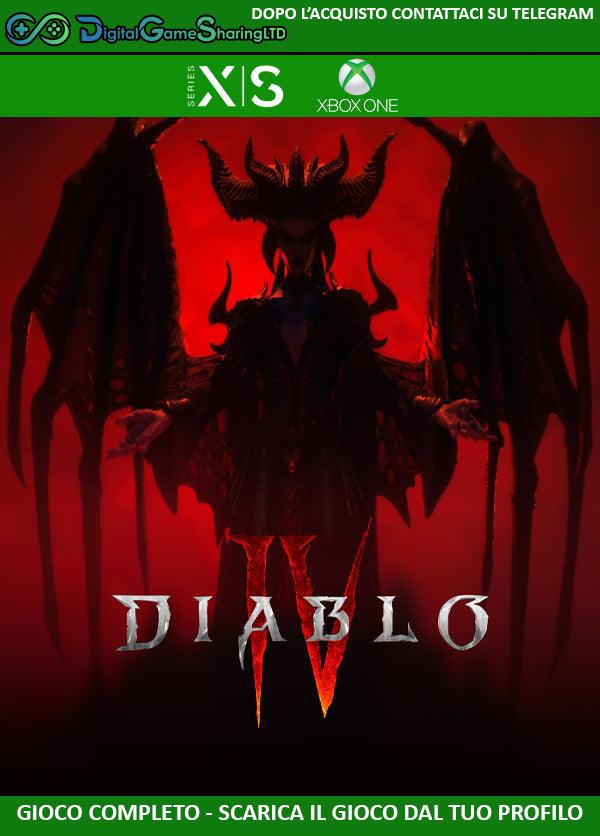 [PREORDER] Diablo® IV 6/6/2023 | Account Xbox One | Series X/S [NO CODICE] DigitalGameSharing LTD