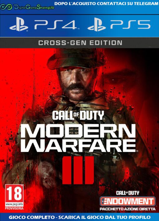 Call of Duty: Modern Warfare III | Account PS4-PS5 [NOCODICE]