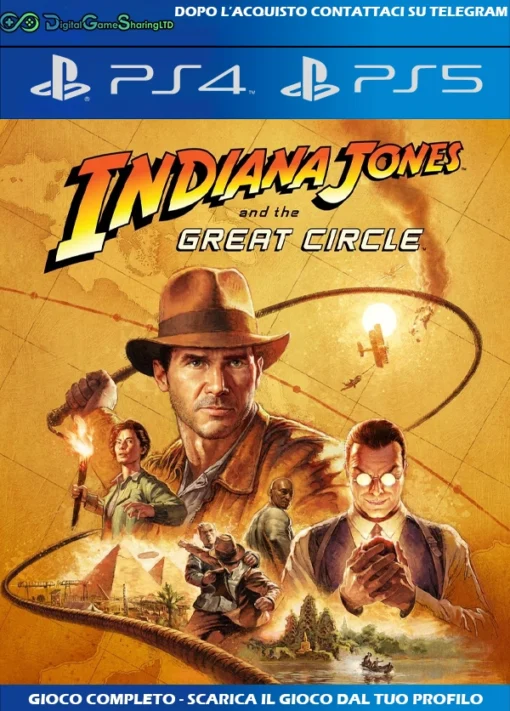 Indiana Jones and the Great Circle | Account PS5 [NO CODICE]