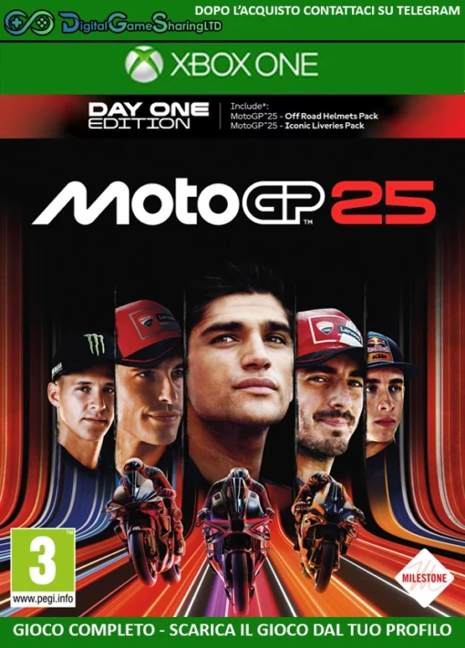 [PREORDER] MotoGP 25 | Account SOLO XBOX ONE [NO CODICE]