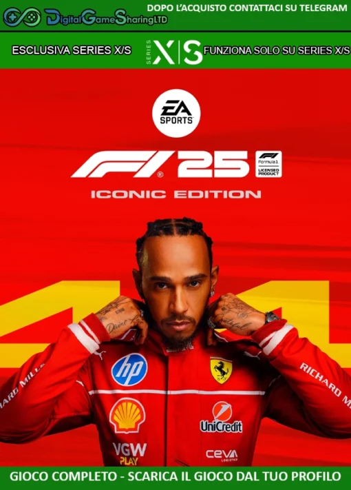 F1® 25 Iconic Edition | Account Esclusiva | Series X/S [NO CODICE]